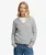Washed V-hals Cable Trui Slanke Pasvorm Light Grey