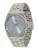 CLUSE Analoog horloge ‘Retro 70’s’  lichtblauw / goud / zwart / zilver
