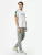 Koton Shirt  groen / wit
