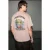 T-shirt met ronde hals en print