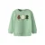 NAME IT MINI sweater met print – groen