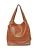 Isabella Rhea Brown Rundleer Tas