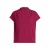 Ruby top met plooien detail wijnrood