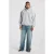 America Today oversized hoodie met backprint – lichtgrijs