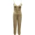 Ba&Sh Chiva mouwloze jumpsuit in beige cupro