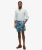 Gerecyclede Hawaïaanse Zwemshort – 43 cm Blauw