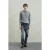 Slim Fit Geribbelde Poloshirt