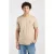 America Today regular T-shirt met backprint beige