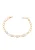 faina Armband  rose-goud / transparant