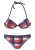 s.Oliver Bikini  navy / lichtblauw / cranberry / pastelrood