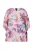 Ulla Popken Blouse  pink / zwart / offwhite