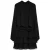 VERO MODA mini jurk met ruches – zwart