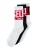 DIESEL Sokken ‘SKM-RAY’  rood / zwart / wit