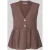 Christian Berg Woman Selection Top van linnenmix met viscosegehalte