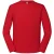 Fruit of the Loom Heren Iconic T-shirt met lange mouwen (Rood)