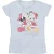 Disney Dames/Dames Mickey en Minnie Kerstkus Katoenen T-Shirt (Sportgrijs)