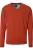 Redmond Casual Trui V-hals terra, Effen