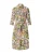 Warehouse Blousejurk  groen / oranje / zwart / wit