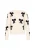 MYMO Gebreid vest  zwart / offwhite