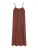VERO MODA Jurk  roestrood