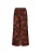 TRIUMPH Broek ‘ Red Label Summer ‘  donkerbruin / oranje