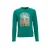 Orange Stars Longsleeve met printopdruk petrol