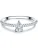 Trilani Ring  zilver / transparant