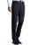 Meyer Modern Fit Linnen broek zwart, Effen