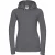 Russell Dames/Dames Authentic Hoodie (Convoy Grijs Effen)