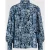 Circle of Trust Grace Blouse Aqua Leaves