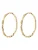 Pilgrim Oorbellen ‘Eddy’  goud