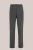 WE Fashion – Heren tapared fit pantalon met bandplooi en structuur – Tapered – Antraciet –