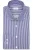 Seidensticker Overhemd donkerblauw, Gestreept