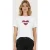 EsQualo T-shirt Hearts Fuchsia