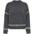 Only Onlamanda life ls o-neck detail cc antraciet