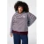 MS Mode gestreepte longsleeve Plus Size – lichtblauw