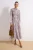 Lange maxi-jurk met bloemenprint voor dames, casual/dagelijks, A-lijn model, geschikt voor hijab.