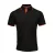 Premier Heren Coolchecker Contrast Pique Poloshirt (Zwart/Oranje)