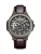Kenneth Cole Analoog horloge ‘Rockland’  donkerbruin / rookgrijs / stone grey