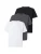 HOLLISTER Shirt  stone grey / zwart / wit