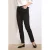 LOLALIZA slim regular waist broek zwart