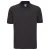 Russell Heren Klassiek Piqué Katoenen Polo Shirt (Zwart)