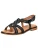 Regarde le Ciel Sandalen met riem  zwart