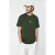 TRENDYOL MAN Heren Kaki Geborduurd Kort Oversized T-shirts