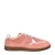 Nelson suède sneakers koraalrood