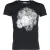 Christian Dior Firework Graphic T-shirt in zwart katoen