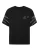 Plein Sport Shirt ‘Scratch’  zwart / wit