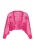 IZIA Gebreid vest  fuchsia
