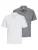 JACK & JONES Shirt ‘Austin’  zilvergrijs