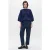 ZENGGI Pin Strp Seattle Turnup Pants Midnight Blue